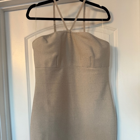 Adeline Glitter Mini Dress - Picture 1 of 4